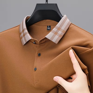 Polo pour homme de haute qualité, best-seller, personnalisé, manches longues - Product Image 4
