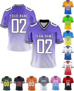 Fournisseur professionnel de maillots de football américain au Pakistan, maillots américains entièrement sublimés pour les équipes de club - Product Image 3