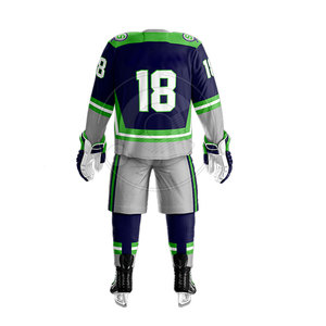 Uniforme de hockey sobre hielo de alta calidad a precio de mayoreo, nuevo diseño, uniforme de hockey sobre hielo a precio económico para venta en línea - Product Image 4
