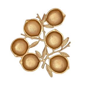 Attractive Design Eco-Friendly Polished Metal Handmade Durable Dry Fruit Server Customized Size Decorative <b>Snack</b> <b>Tray</b> Home Table - Product Image 3