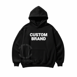 Sudadera con Capucha y Cremallera para Hombre, Marca Personalizada, Talla Grande, Felpa de Algodón, Ropa Casual de Invierno, Diseño con Bolsillo Frontal y Estampado Digital - Product Image 1