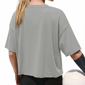 Camiseta Deportiva de Golf para Mujer con Logotipo Personalizado Serigrafiado, Camiseta Corta de Alta Calidad 100% Algodón, la Mejor Camiseta para Mujer - Product Image 6