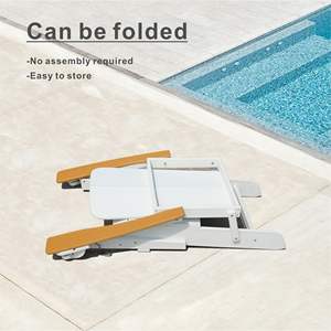 Chaise Adirondack en HDPE pour terrasse extérieure avec accoudoirs, porte-gobelets et emplacements pour téléphone - Product Image 3