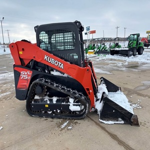 รถตักล้อยาง KUBOTA SVL75-2 ประสิทธิภาพสูง ได้รับการรับรองมาตรฐาน EPA พร้อมเครื่องยนต์มือสองและปั๊มไฮดรอลิก CAT สำหรับงานดิน - Product Image 2