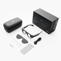Essai gratuit Lunettes intelligentes pour malentendants Matériel de réalité augmentée avec affichage des sous-titres AI pour les notes de réunion