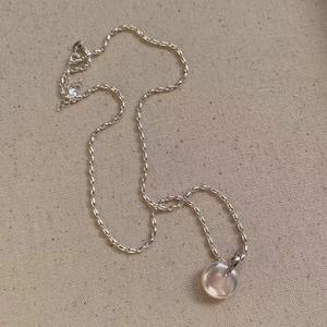 Collar de Plata de Ley S925 con Perlas Naturales de Agua Dulce de Diseño Barroco, Sensación de Lujo de Alta Gama para tu Mejor Novia - Product Image 3