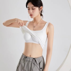 New Arrivals Custom Workout Tank <b>Top</b> <b>80</b>% Nylon 20% Spandex Quick Dry Breathable Sports Tank <b>Top</b> for Women - Product Image 2