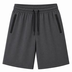 Shorts d'été personnalisés pour hommes 2026 avec logo, en coton uni et tissu lisse, multicolores, avec service OEM - Product Image 5