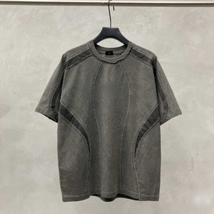 Camiseta Glory Trending personalizada con estampado serigráfico, lavada al ácido, 100% algodón, estilo casual urbano, servicio OEM, para unisex. - Product Image 4