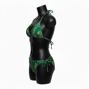 Custom <b>Bikini</b> Set Premium Quality Soft Stretch Swimwear Oem Odm Manufacturer Wholesale - Product Image 3