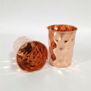 Mirror Finish Copper Tumbler Gift Set Pure Copper Drinking Glass Elegant Water Cup Premium Beverage Glass <b>Kitchen</b> Collection - Product Image 2