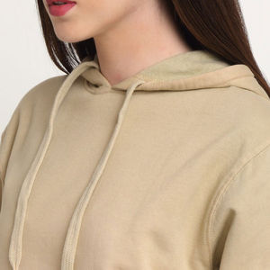 Sudadera Corta de Manga Larga para Mujer, Color Sólido, con Cierre, Estilo Deportivo, para Gimnasio y Fitness, Sudadera con Capucha, de Alta Calidad y Gran Venta - Product Image 6