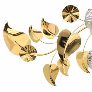 Art mural en aluminium Paon Harmonie pour la maison, avec des tons de laiton, esthétique vibrante, œuvre d'art métallique artisanale, Paon élégant - Product Image 3