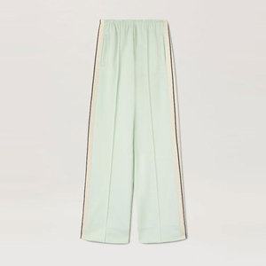 Heavyweight Cotton Fleece <b>Women</b> Wide Leg Lounge Pants High Waist Drawstring <b>Joggers</b> - Product Image 5
