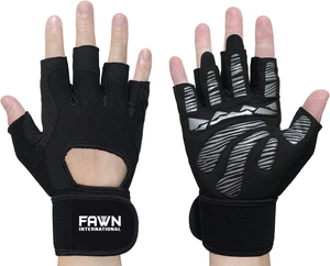 Guantes de Entrenamiento Antideslizantes para Levantamiento de Pesas, Agarre Superior, Protección de Palmas, Guantes para Gimnasio, Ciclismo y Levantamiento de Pesas - Product Image 1