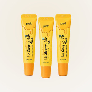 Mascarilla labial coreana K-Beauty Pretti Lip Honey Berry para dormir, hecha en Corea, tratamiento rosa, mascarilla hidratante. - Product Image 1