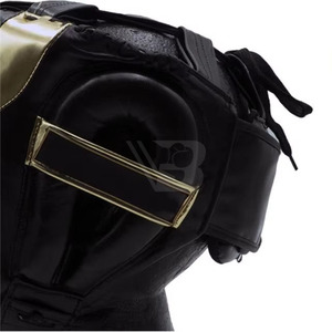 Protège-tête en cuir PU personnalisé pour entraînement de boxe professionnel, sur mesure, de qualité supérieure, en vente en ligne - Product Image 5