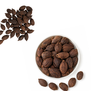 Cardamomo Negro Entero Seco de Primera Calidad, Delicioso y a Bajo Precio, Estándar Internacional, Empacado en Caja de 2 kg - Product Image 1