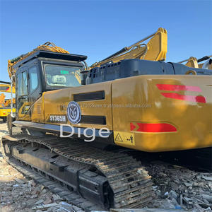 Excavadora hidráulica de cadenas usada Sany SY365H de 36.5 toneladas, original japonesa, con cucharón de 1.9m, 210kw de potencia, 600-4000H en stock. - Product Image 6