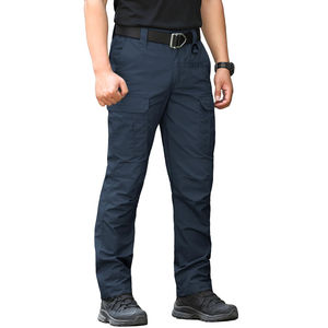 Pantalones Cargo para Hombre, de Algodón, Negros, para Trabajo, Talla Grande, Nuevos, Casuales, de Verano, Tipo Joggers - Product Image 2