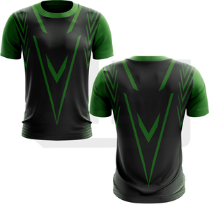 Camiseta Deportiva Personalizada JAMEZ SPORTS 100% Algodón Antibacterial Transpirable de Secado Rápido con Cuello en V y Manga Corta para Equipos Unisex - Product Image 3