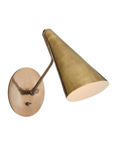Brass Contemporary Geometric Shape Wall Lamp Durable <b>Vintage</b> Look Easy to Install and Maintain for <b>Bedside</b> Lighting - Product Image 6