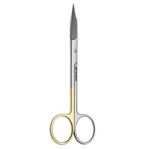 Micro tijeras Goldman Fox de 5 pulgadas para recorte de goma Dental, tijeras de Cirugía de ortodoncia Manual, súper corte para sutura - Product Image 3