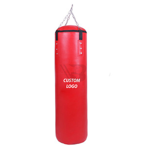 Saco de Boxeo de Cuero PU Resistente 2025 con Logotipo Personalizado 2025, Sacos de Boxeo de Alta Calidad - Product Image 6