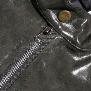 Lightweight Breathable Comfortable Men <b>Winter</b> <b>Leather</b> <b>Jacket</b> Stand Collar Casual Wear Hot Selling Reasonable Price - Product Image 3