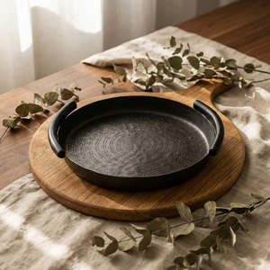 Best Quality Handmade Eco-Friendly Eid Serving Tray Dates Fruits Platter Tableware Elegant Decorative Tray Majlis Food Catering - Product Image 3