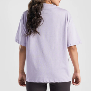 Camisetas de manga corta de alta calidad, diseño simple, color sólido, corte ajustado para chicas, nuevas llegadas, precio económico, camisetas lisas para mujer - Product Image 2