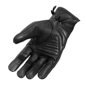 Gants en cuir noir de qualité supérieure à lacets, personnalisables, respirants, ajustement parfait, avec prix de gros compétitif - Product Image 5