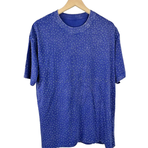 Camisetas de Verano para Hombre al por Mayor, de Alta Calidad, Casuales, con Pedrería, Impresión Digital, 100% Algodón, OEM/ODM, Personalizadas, Brillantes - Product Image 1