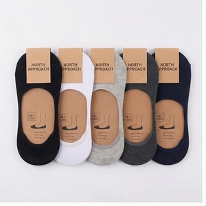 Crew <b>Socks</b> Geometric Pattern Blue Breathable <b>Running</b> <b>Socks</b> for Adults Spring Season - Product Image 1