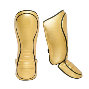 Protector de Piernas y Espinillas de Boxeo Ajustable, Ligero, de Cuero PU de la Mejor Calidad, con Diseño Reflectante - Product Image 6