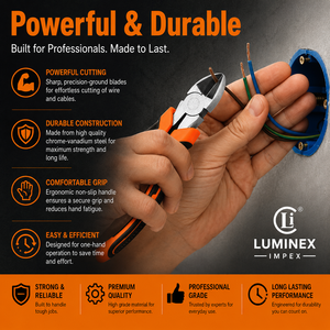 LUMINEX IMPEX LUB=113 <b>Long</b> <b>Nose</b> Stainless Steel Lightweight Smooth Work Jewelry Making Polishing Pliers for Bracelet Making DIY - Product Image 5