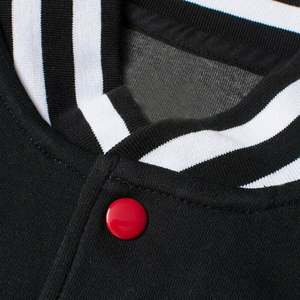 Wholesale Custom Logo High Quality Blank Letterman <b>Jacket</b> PU Leather Sleeve Spandex Varsity <b>Jacket</b> Blank Varsity <b>Jacket</b> Men - Product Image 6