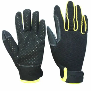 Meilleure Vente : Gants de Travail Robustes Anti-Impact Respirants, Résistants à l'Huile, au Gaz et à l'Eau, Ignifuges, de Sécurité, Utilitaires, en Cuir pour Mécaniciens - Product Image 1