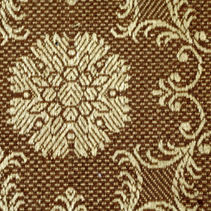 Alfombra DECORDEC Cocoa Rosette Marrón Beige, Hecha a Mano, Ecológica, Antideslizante, con Diseño Floral Tradicional, para Sala de Estar, Dormitorio, Hotel - Product Image 3