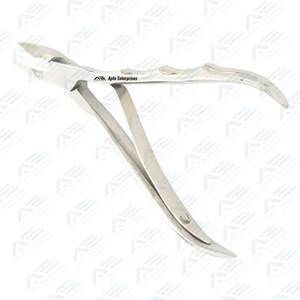 Pince à cuticules en acier inoxydable unilatéral de qualité supérieure avec poignée d'empreintes digitales coupe-ongles de précision de vente chaude - Product Image 5