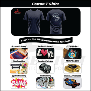 T-shirt à col montant coupe ajustée |   Fournisseur de t-shirts en coton personnalisés OEM |   Faible MOQ, Marque Privée - Product Image 4