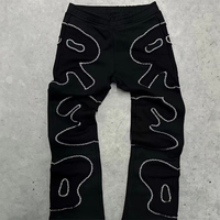 Erkekler İçin Patchwork Eşofman Takımı, Spor Salonu veya Antrenman İçin Polyester Polar Eşofman Takımı, En Yeni Tasarım Toptan Fiyat