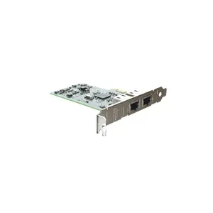 Broadcom 5720 adaptor BASE-T 1GbE Port ganda, kartu jaringan dengan tinggi penuh PCIe untuk server dell