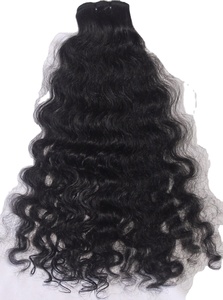 Cabello Humano Virgen Indio para Extensiones Sin Procesar, con Doble Trama a Máquina, Ondulado Profundo, de 10 a 34 Pulgadas - Product Image 6