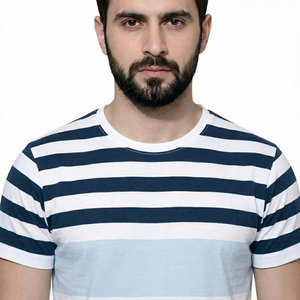 Camisetas Casuales de Punto para Hombre, Diseño Personalizado, 100% Algodón, Secado Rápido, Ecológicas, Venta al Por Mayor, OEM - Product Image 3