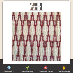 100% Wool Handwoven Stitch Pattern Rug Handmade Decorative Carpet for Stair <b>Runner</b> Wall to Wall and Interior <b>Flooring</b> - Product Image 6