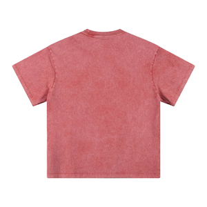 Wholesale 100 Cotton Acid Wash Oversized <b>T</b> shirt 270Gsm Heavyweight <b>T</b> Shirt for Men Custom Blank Vintage <b>T</b> Shirt - Product Image 2
