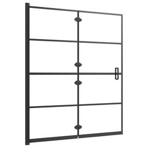 Mampara de Ducha Plegable Negra ESG de 47.2''x55.1'', Puertas de Ducha Negras - Product Image 4