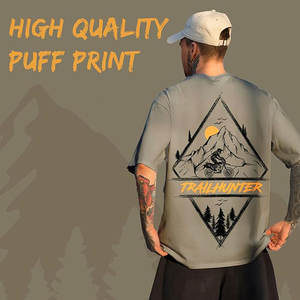 Camisetas de algodón con estampado de gran tamaño 3D para hombre, camiseta informal de manga corta con estampado personalizado para hombre - Product Image 4