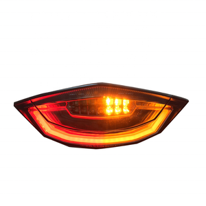 ไฟท้ายเบรค LED สำหรับรถจักรยานยนต์ ไฟเลี้ยวในตัว DC 12V ใช้ได้กับ CB1000RR 2017 - Product Image 3
